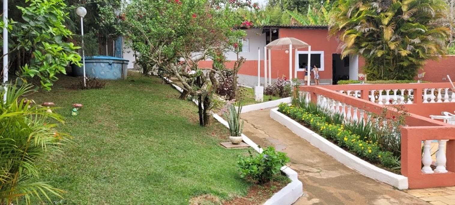Linda Chacara Com Piscina Churrasqueira E Wi-Fi Mairinque Eksteriør bilde