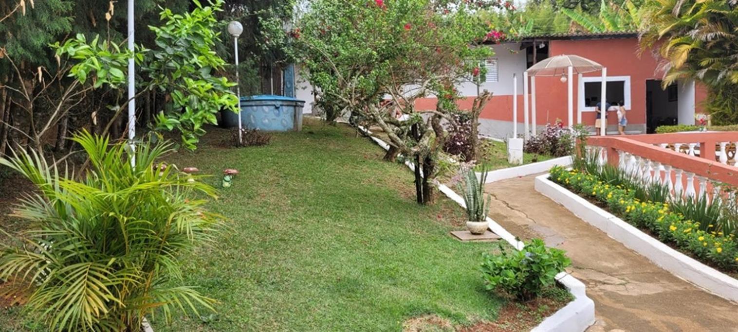 Linda Chacara Com Piscina Churrasqueira E Wi-Fi Mairinque Eksteriør bilde
