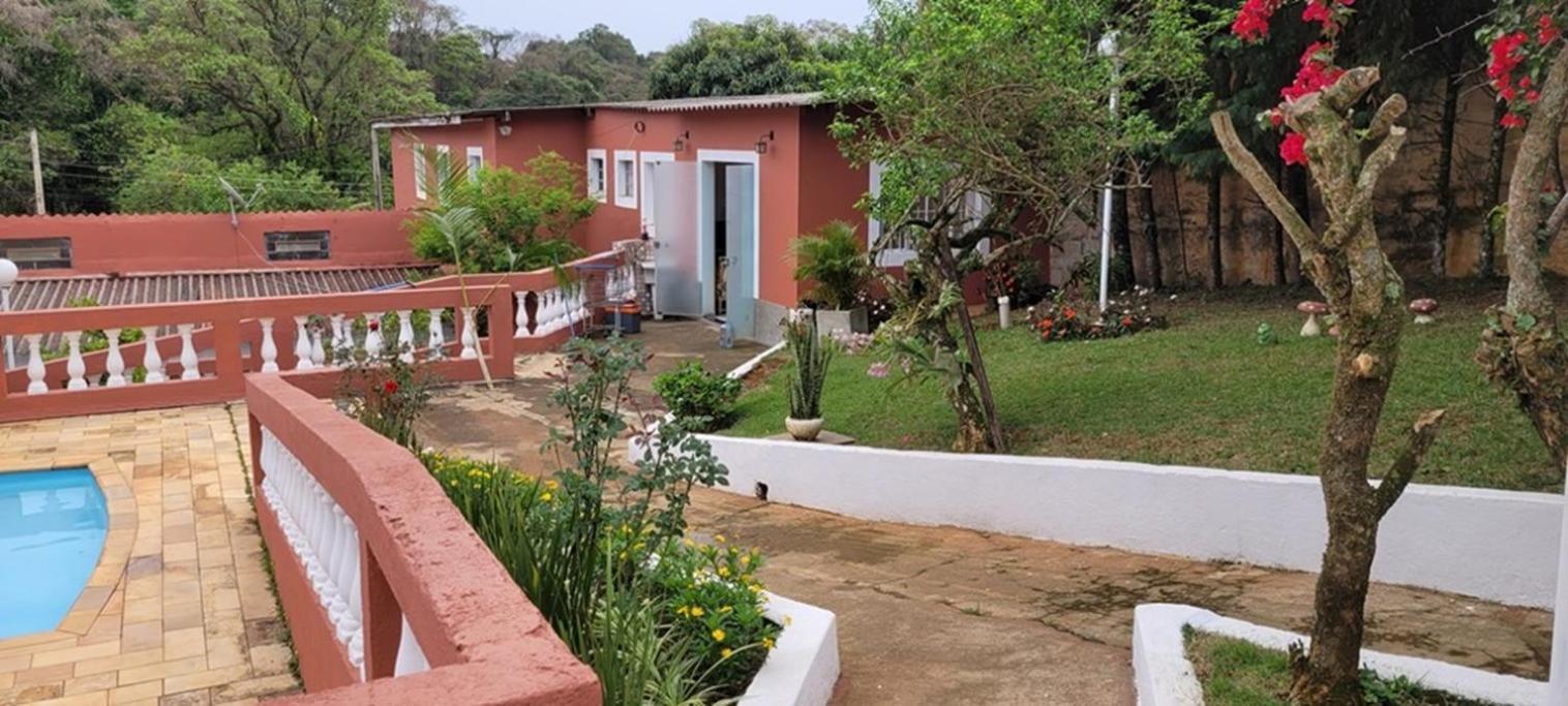 Linda Chacara Com Piscina Churrasqueira E Wi-Fi Mairinque Eksteriør bilde