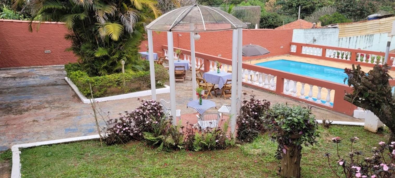 Linda Chacara Com Piscina Churrasqueira E Wi-Fi Mairinque Eksteriør bilde
